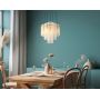 Lampa wisząca 5x40 W złota 15698H2M Globo Lighting Gorley zdj.4
