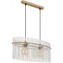Lampa wisząca 2x60 W złota 15698H3M Globo Lighting Gorley zdj.1