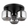 Lampa podsufitowa 3x60 W czarna 157543D Globo Lighting Xia zdj.2