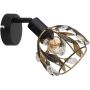 Kinkiet 1x25 W czarny 157591 Globo Lighting Mika zdj.1