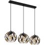 Lampa wisząca 3x25 W czarna 157593H Globo Lighting Mika zdj.1