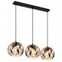 Lampa wisząca 3x25 W czarna 157593H Globo Lighting Mika zdj.3