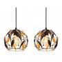 Lampa wisząca 3x25 W czarna 157593H Globo Lighting Mika zdj.5
