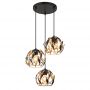 Lampa wisząca 3x40 W czarna 157593HR Globo Lighting Mika zdj.3