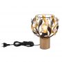 Lampa stołowa 1x40 W złota 15759T Globo Lighting Mika zdj.3