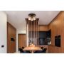 Lampa podsufitowa 3x25 W czarna-przydymiona 157683D Globo Lighting Aleidis zdj.4