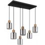 Lampa wisząca x25 W czarna 157686 Globo Lighting Aleidis zdj.1