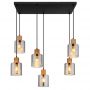 Lampa wisząca x25 W czarna 157686 Globo Lighting Aleidis zdj.3