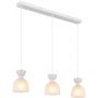 Lampa wisząca 3x40 W biała 15769W3 Globo Lighting Massey zdj.1