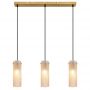 Lampa wisząca 3x40 W złota-bursztynowa 157753H Globo Lighting Karolo zdj.2