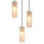 Lampa wisząca 3x40 W złota-bursztynowa 157753HR Globo Lighting Karolo zdj.2