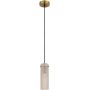 Lampa wisząca 1x40 W złota-bursztynowa 15775H Globo Lighting Karolo zdj.1
