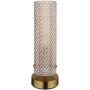 Lampa stołowa 1x40 W złota-bursztynowa 15775T Globo Lighting Karolo zdj.1
