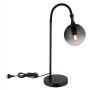 Lampa stołowa 1x10 W czarna-przydymiona 15885T Globo Lighting Dalton zdj.3