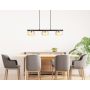 Lampa wisząca 3x6 W czarna-bursztynowa 160553HG Globo Lighting Higgins zdj.3