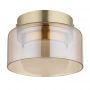 Lampa podsufitowa 1x6 W złota-bursztynowa 16055DG Globo Lighting Higgins zdj.2