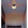 Lampa podsufitowa 1x6 W czarna-przydymiona 16055DS Globo Lighting Higgins zdj.3