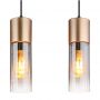 Lampa wisząca 4x25 W przydymiona-złota 210004HCA Globo Lighting Annika zdj.3
