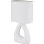 Lampa stołowa 1x40 W biała 21731W Globo Lighting Triangle zdj.1