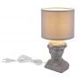 Lampa stołowa 1x40 W szara 21732G Globo Lighting Hermes zdj.5