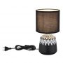 Lampa stołowa 1x40 W czarna 21733S Globo Lighting Rela zdj.4