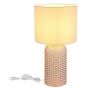 Lampa stołowa 1x60 W 21735CH Globo Lighting Sofia zdj.4