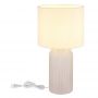 Lampa stołowa 1x60 W biała 21735W Globo Lighting Sofia zdj.4
