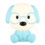 Lampka nocna dziecięca 1x1 W niebieska 21761B Globo Lighting Puppy zdj.3