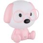 Lampka nocna dziecięca 1x1 W różowa 21761P Globo Lighting Puppy zdj.1