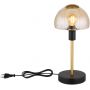 Lampa stołowa 1x25 W czarna-bursztynowa 21914A Globo Lighting Kokkini zdj.5