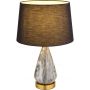 Lampa stołowa 1x40 W czarna-mosiądz-szara 24147B Globo Lighting Kisa zdj.1