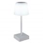 Lampa stołowa 1x2 W srebrna 28061SI Globo Lighting Xayden zdj.4