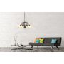Lampa wisząca 5x40 W czarna 30800523X Globo Lighting Venezia zdj.2