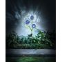 Lampa solarna stojąca 1x0.06 W niebieski 33599P Globo Lighting Solar zdj.4