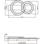 Lampa podsufitowa 1x40 W biała-szara 4803440 Globo Lighting Jayden zdj.2