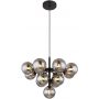 Lampa wisząca powyżej 6x5 W czarna-przydymiona 5614313 Globo Lighting Grappy zdj.5