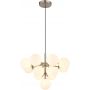 Lampa wisząca powyżej 6x5 W biała-nikiel 5614313N Globo Lighting Grappy zdj.1