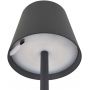 Lampa stołowa 1x3 W biała-czarna 58438G Globo Lighting Vannie zdj.5