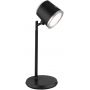 Lampa biurkowa 1x6 W czarna-srebrna 58454B Globo Lighting Meeya zdj.4