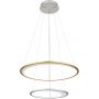 Lampa wisząca 1x40 W biała-złota-srebrna 6733344H Globo Lighting Umbra zdj.6