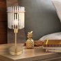 Lampa stołowa 1x40 W biała-przezroczysta-złota 15698TM Globo Lighting Gorley zdj.8