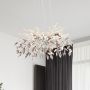 Lampa wisząca powyżej 6x8 W chrom-przydymiona 641338 Globo Lighting Danna zdj.5