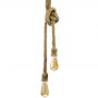 Lampa wisząca 2x12 W beżowa 307613 Goldlux Rope zdj.4