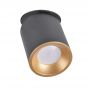 Lampa podsufitowa 1x10 W czarna 314222 Goldlux Haron zdj.4