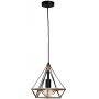 Lampa wisząca 1x20 W czarna 314529 Goldlux Broxton zdj.1