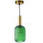 Lampa wisząca 1x20 W zielona 317377 Goldlux Suffolk zdj.1