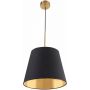 Lampa wisząca 1x20 W czarna 325822 Goldlux Elena zdj.1