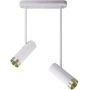 Lampa podsufitowa 2x10 W biała 326058 Goldlux Porto zdj.1