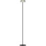 Lampa stojąca 1x2 W czarna-przezroczysta 329929 Goldlux Trypolis zdj.1