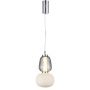 Lampa wisząca 1x18 W chrom PND9837418WCH Italux Ersi zdj.1